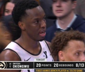 开云-奥孔古替补双20成队史第一人！太阳已成中锋提款机